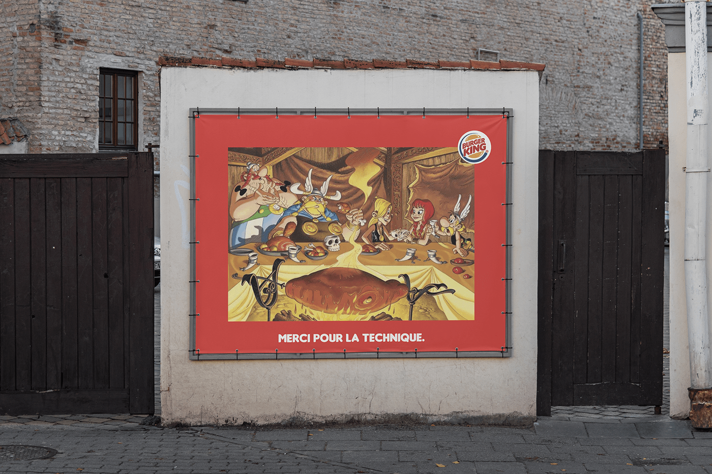 Asterix Burger King hommage obelix publicité Red Bull spotify uderzo