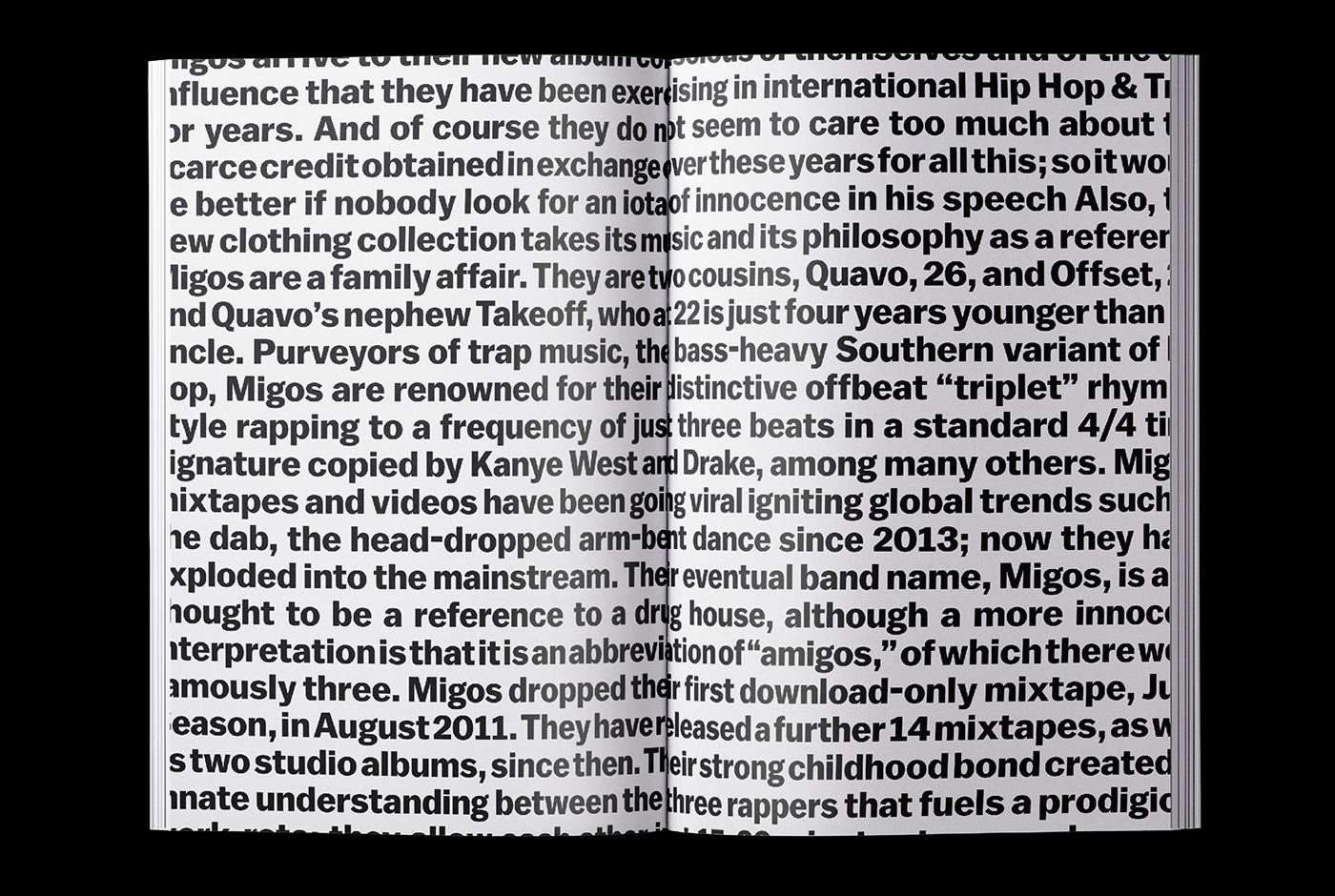 Migos trap dollar hip hop magazine music editorial money