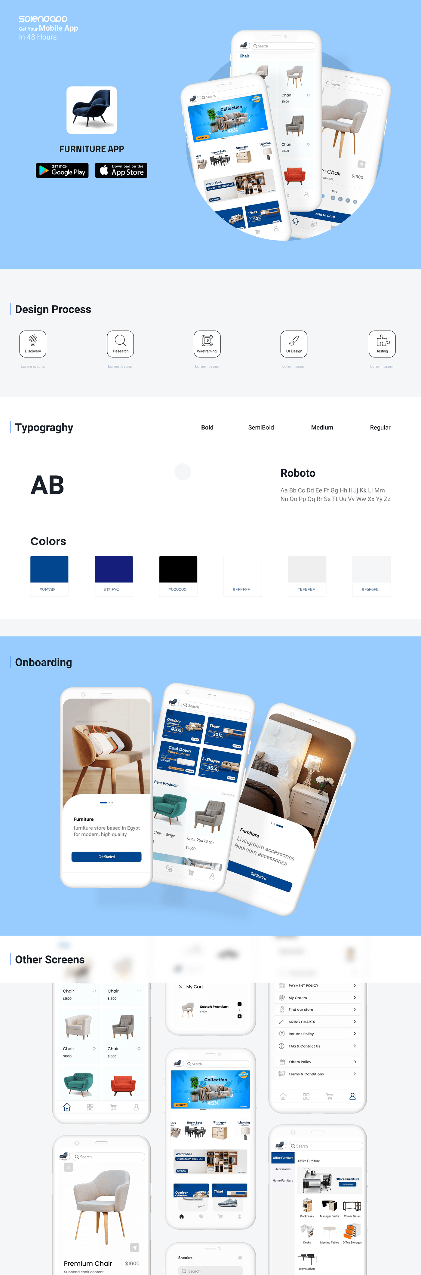 app design application design Furniture app ui mobile Mobile app splendapp ui design user experience user interface