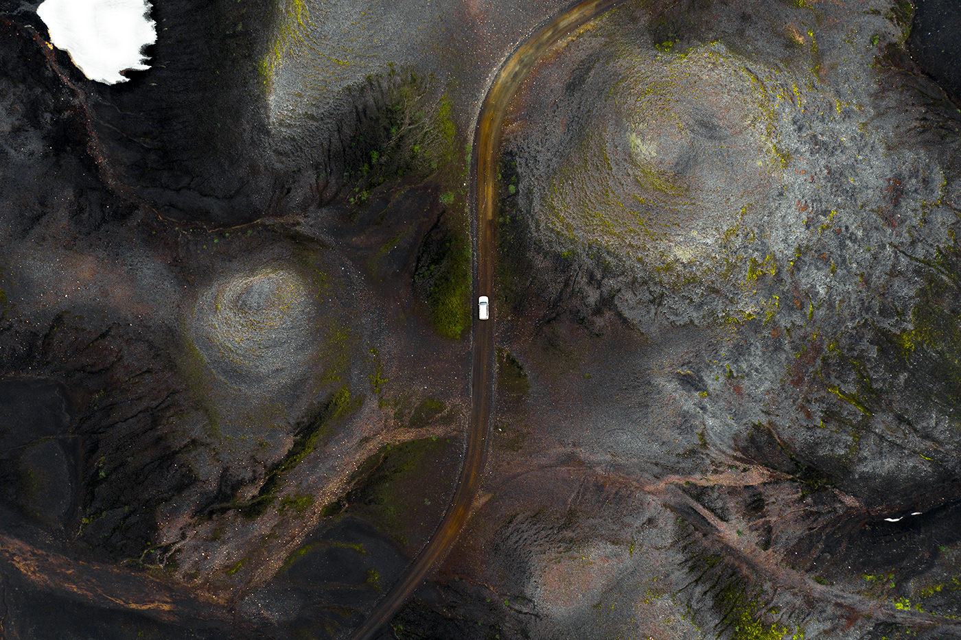 above abstract Aerial drone FINEART Landscape Nature roads tracks vegetation