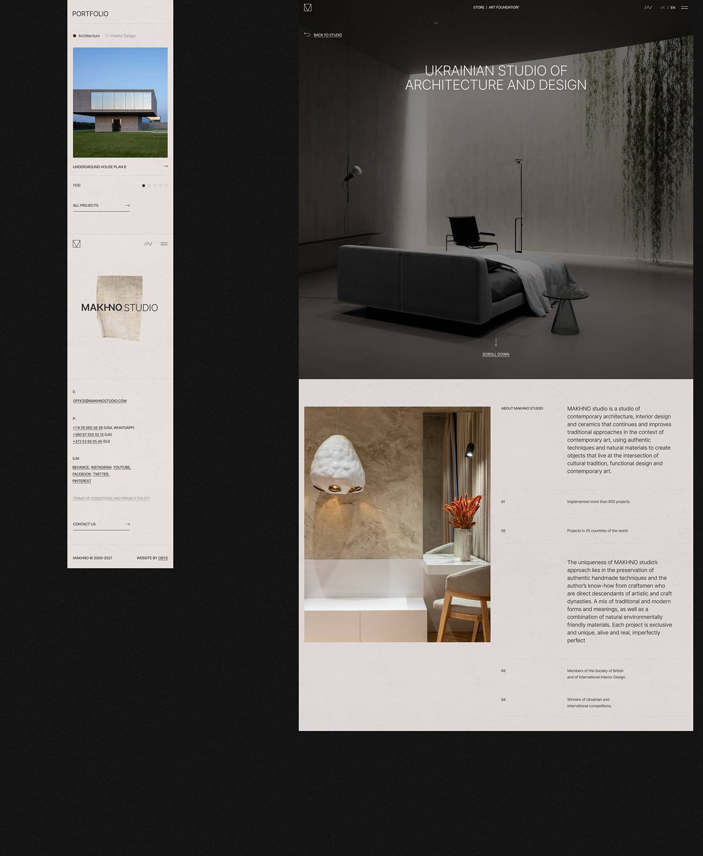architecture visualization Render interior design  art Website UI/UX