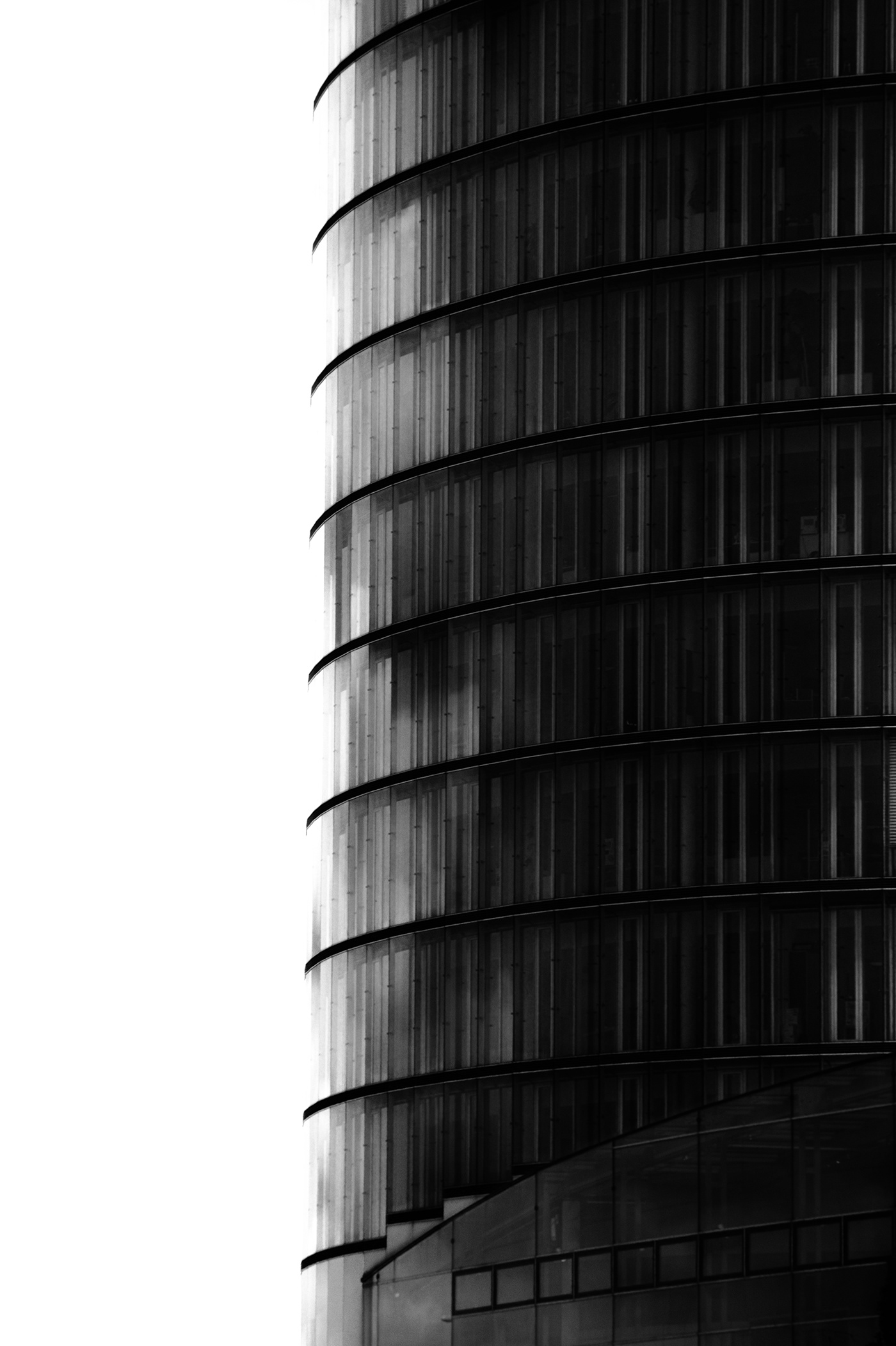 architecture Endzeit black and white film noir