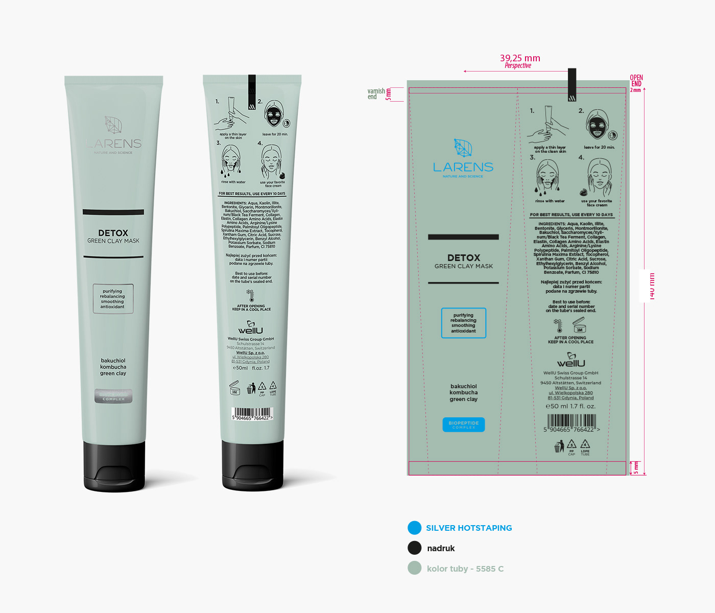 Advertising  beauty cosmetics design graphic Illustrator marketing   Packaging photoshop vector