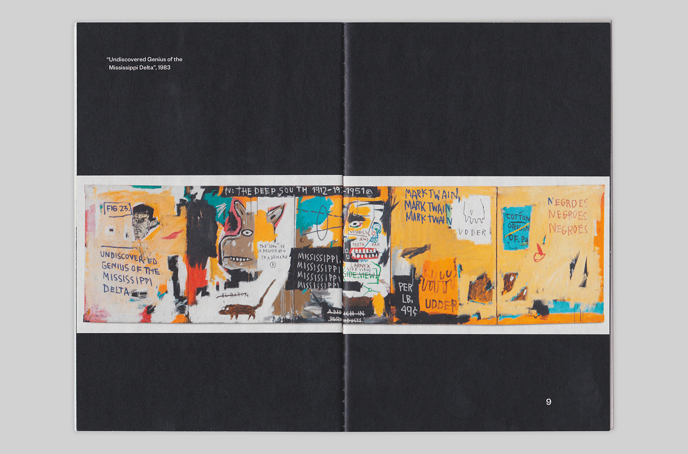 editorial design  ILLUSTRATION  Booklet Basquiat Stone Soup graphic design  art direction  print