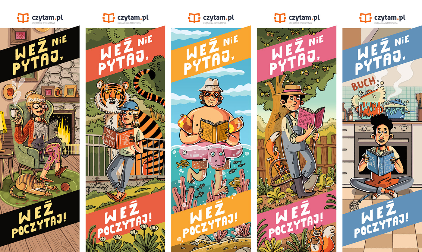 bookmarks books comic nikola kucharska