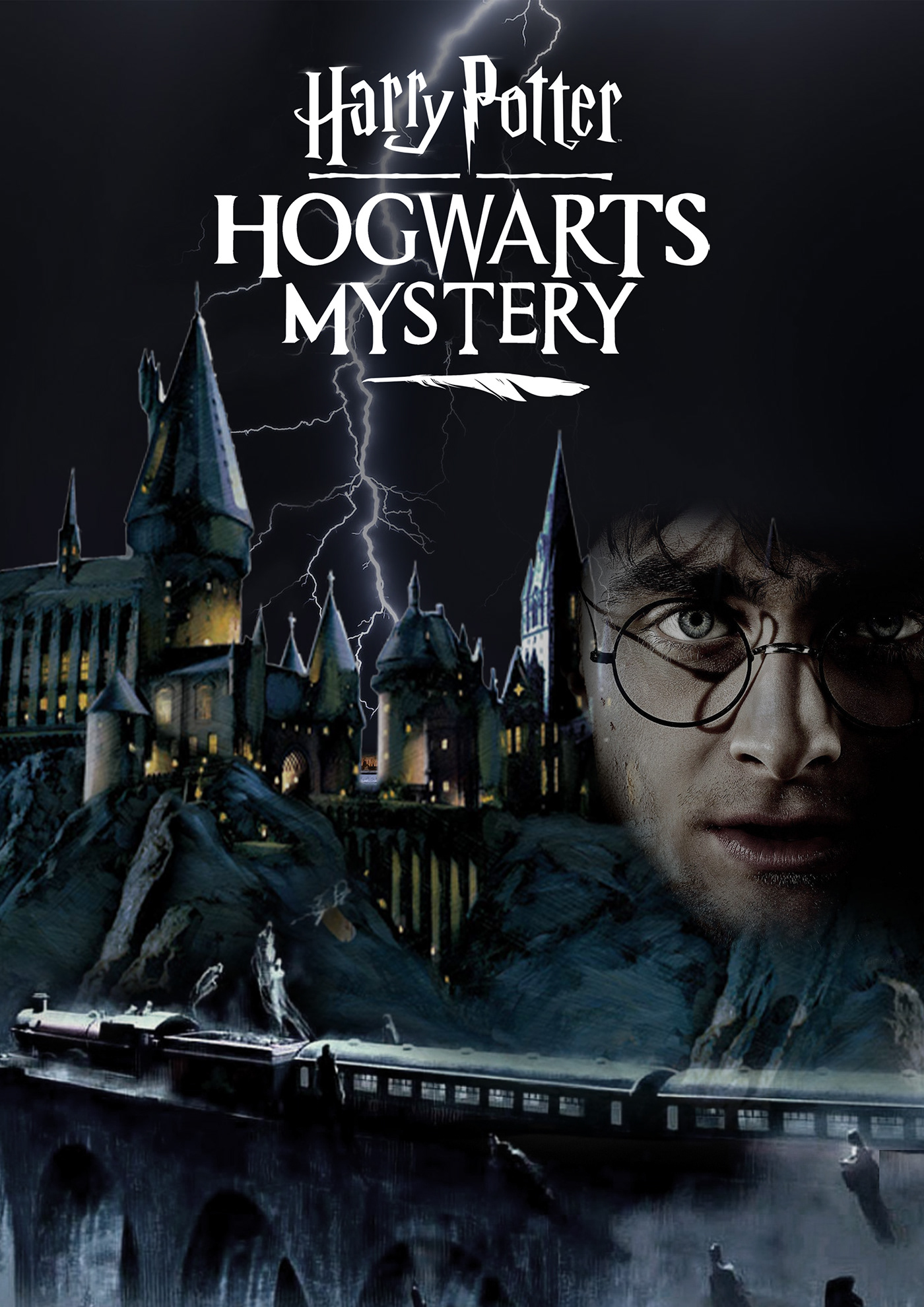 poster Graphic Designer design Advertising  photoshop harry potter Hogwarts Magic  