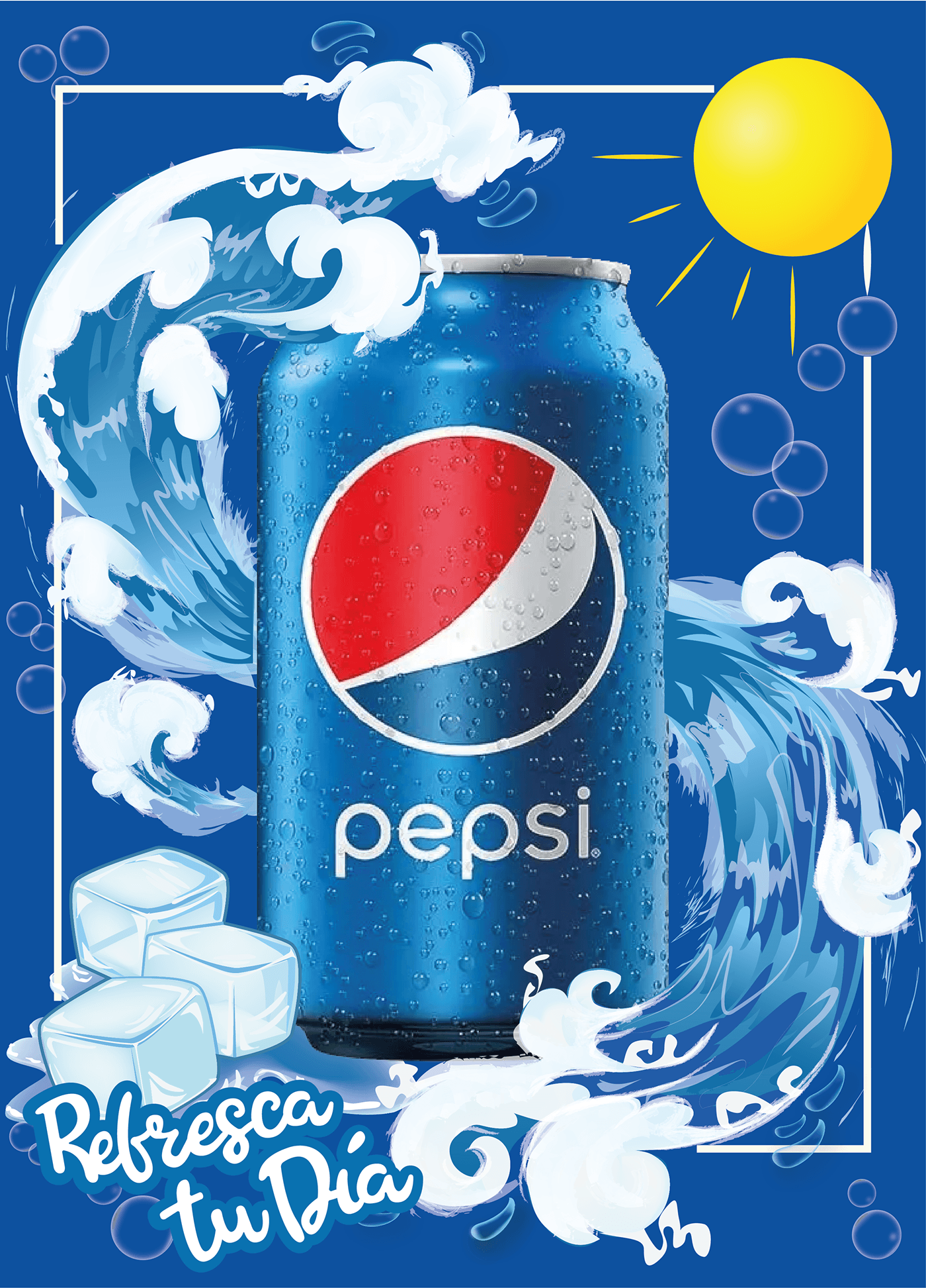 pepsi pepsico marketing   adobe illustrator publicidad diseño gráfico marca pepsi cola soda design