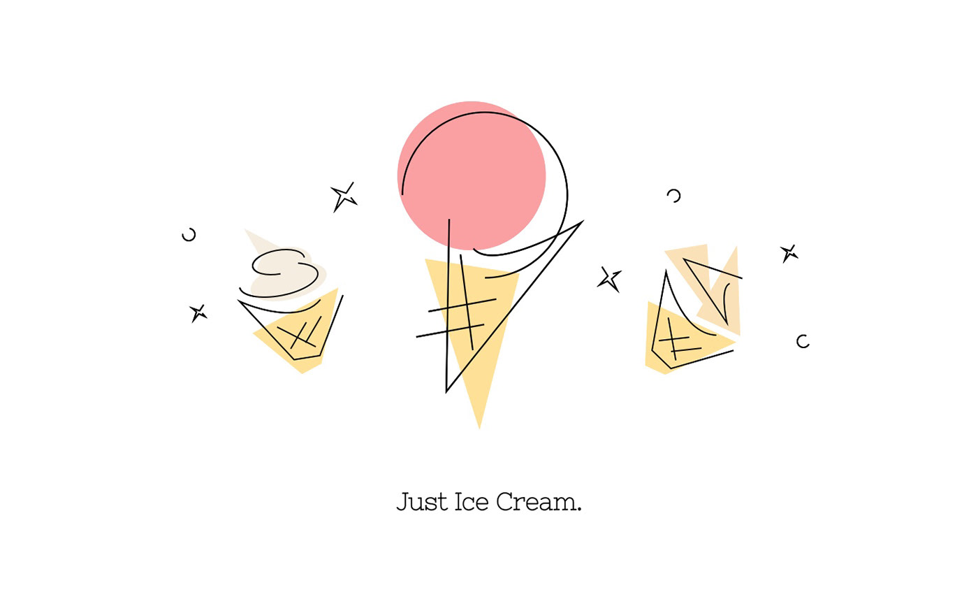 Responsive ice cream Website Order flavor branding 