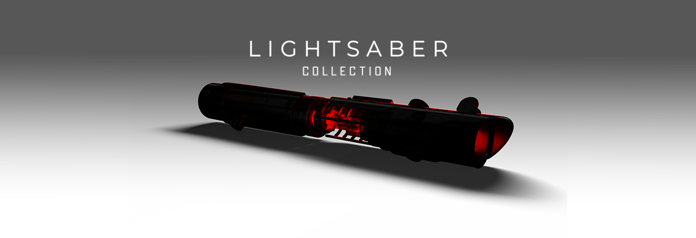 star wars lightsaber cinema 4d 3D Render octane 3d modeling