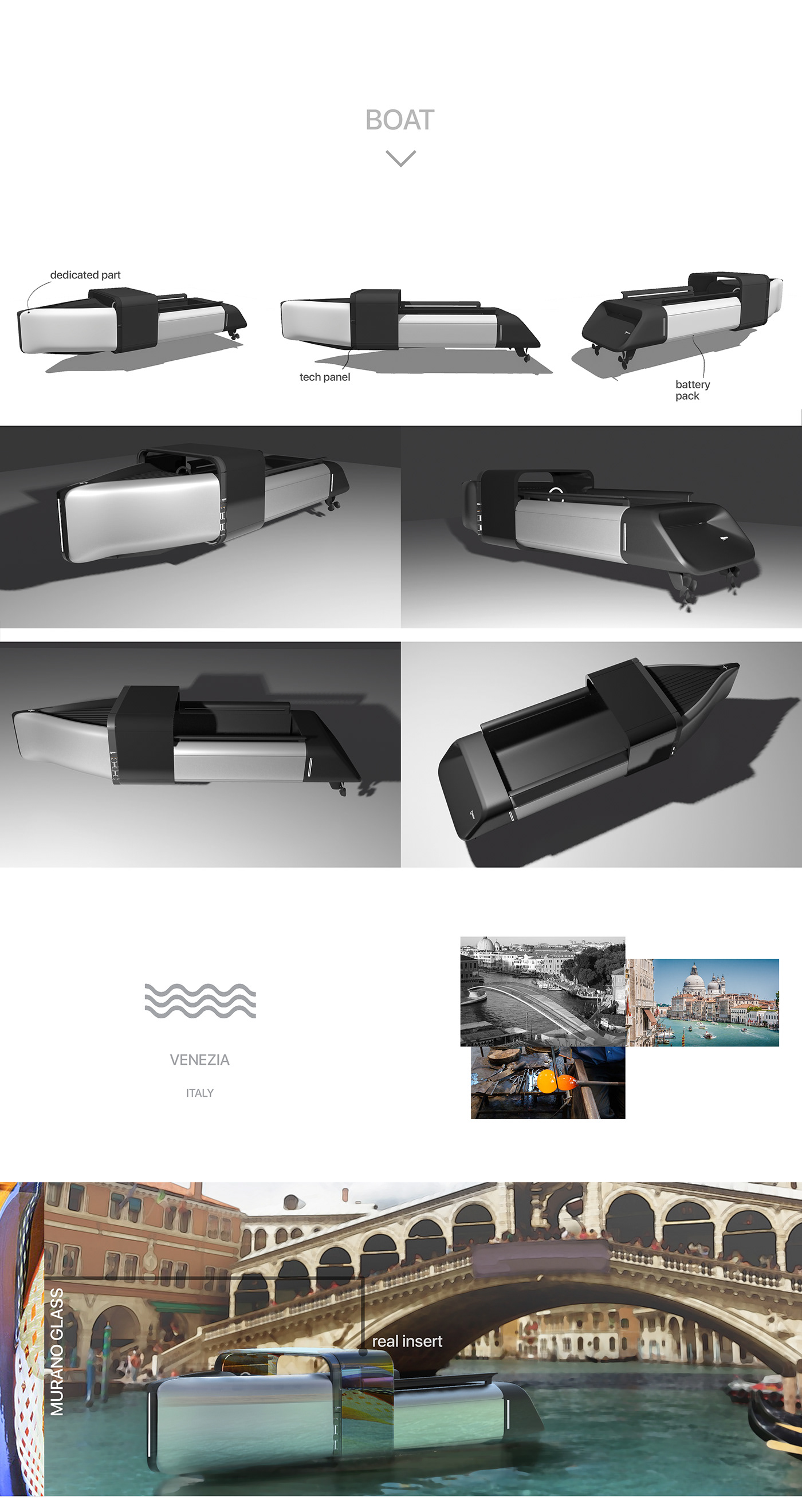 3D concept design industrial minimal modular photoshop Polestar product sketch