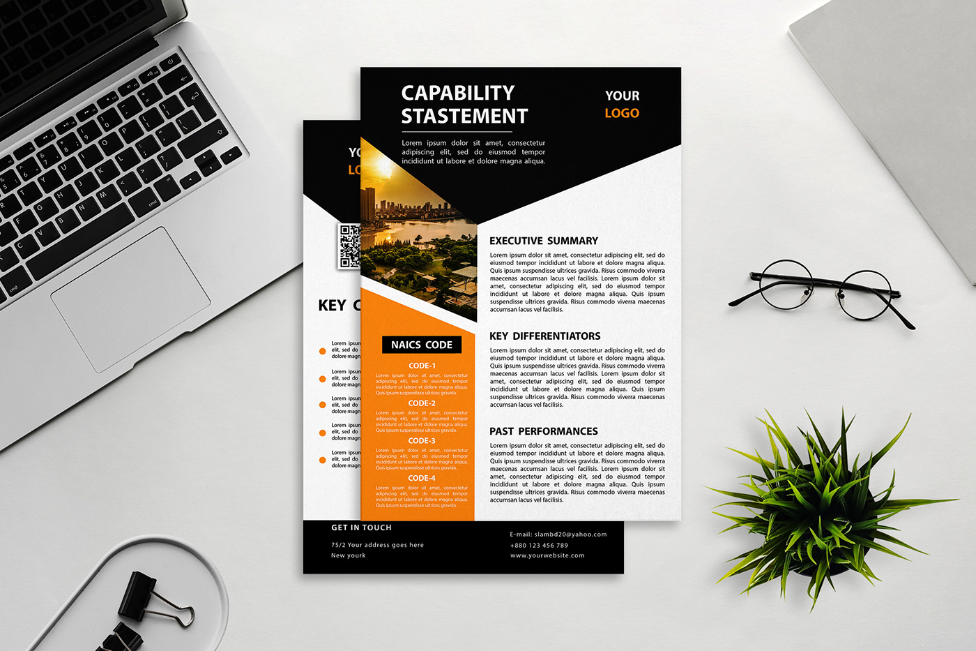 design capability statement brand identity capability capability brochure Advertising  Brand Design capabilities brochure Capability Statement idea Statements