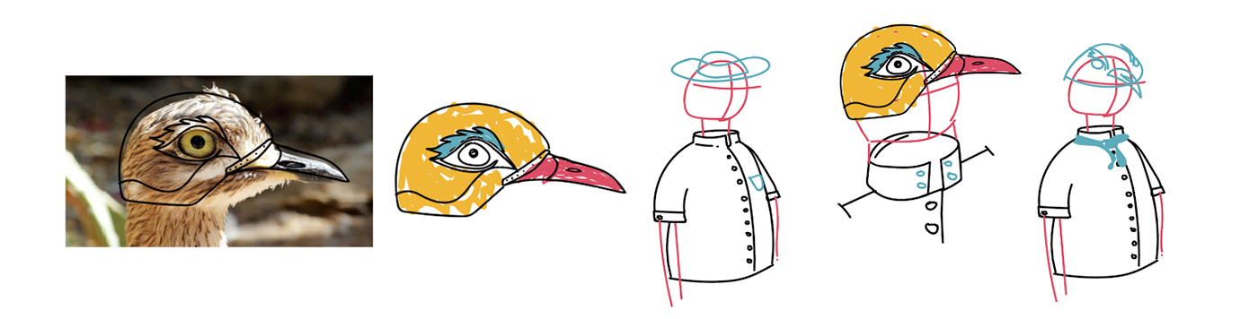 3D Character design  Render 3D Character colombia bird ILLUSTRATION  3D illustration Ilustración 3D cinema 4d