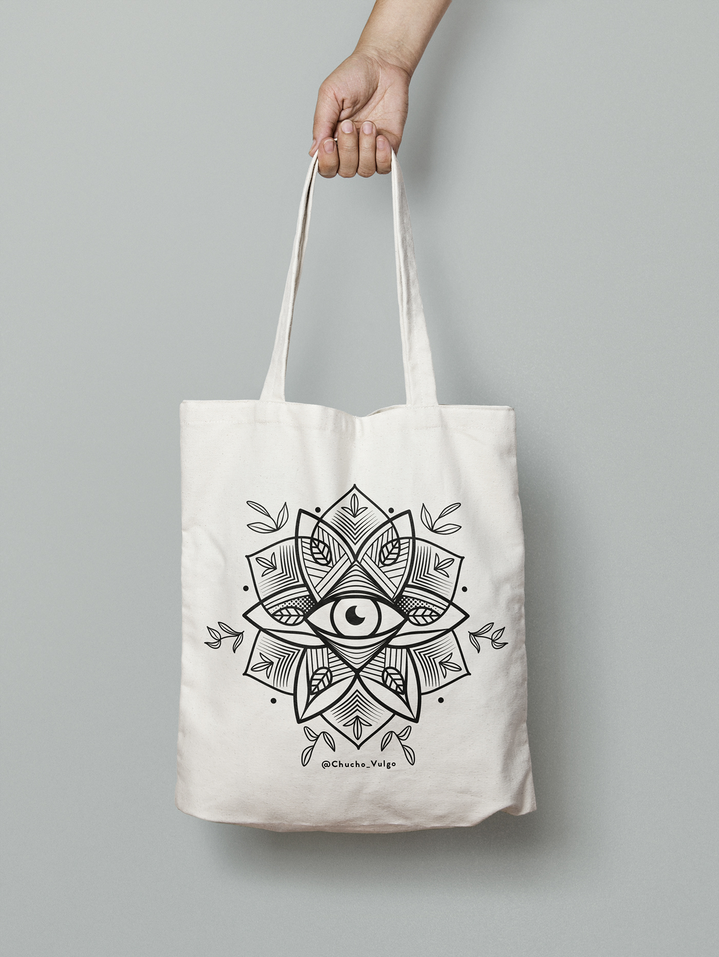Mandala Mandala Art ILLUSTRATION  Digital Art  Tote Bag mandala design