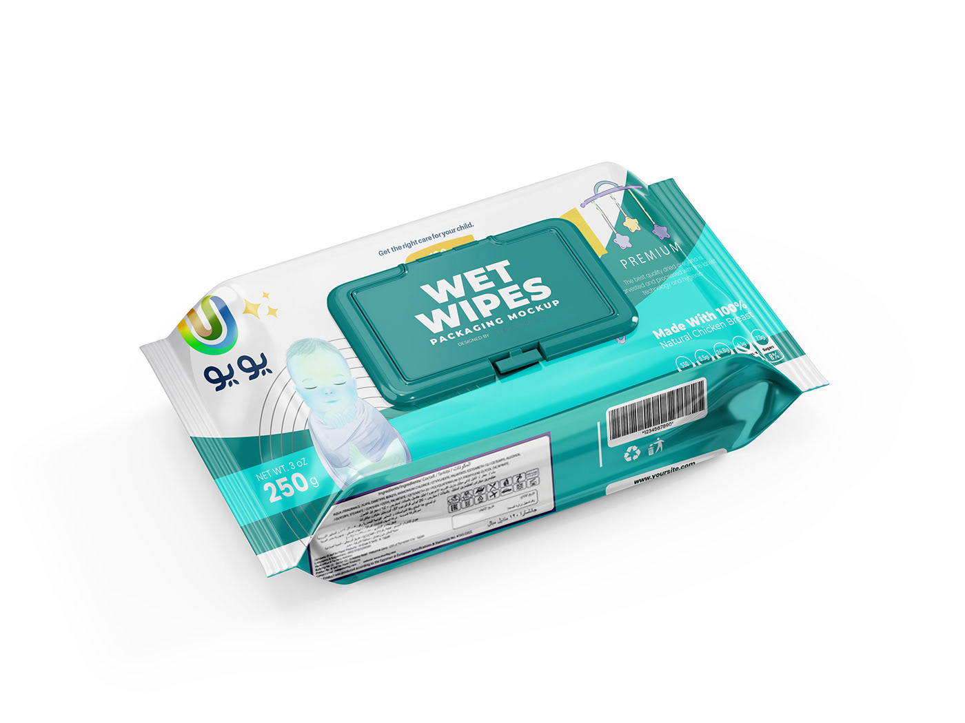 wet wipes Packaging baby kids tissue paper