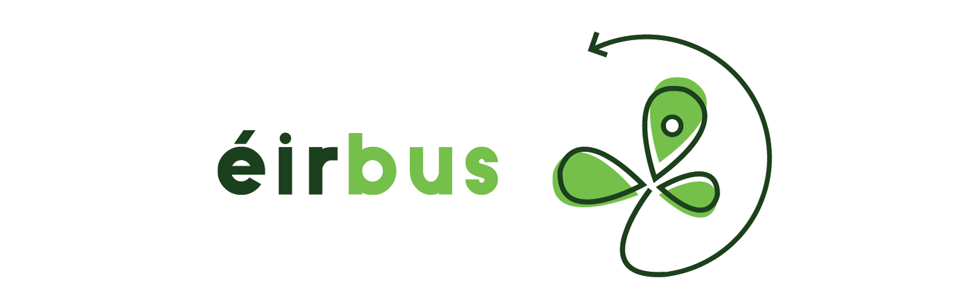 ux UI app design branding  bus branding Travel logo brand irish