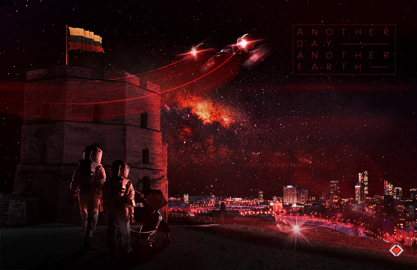 Space  earth lithuania china egypt Italy Photo Manipulation  red usa UK