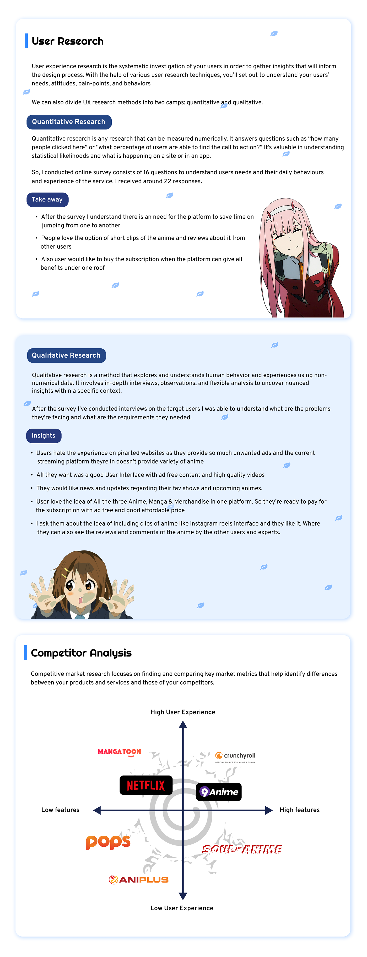 anime Case Study Figma Mobile app Netflix Streaming UI/UX user experience user interface Web Design 