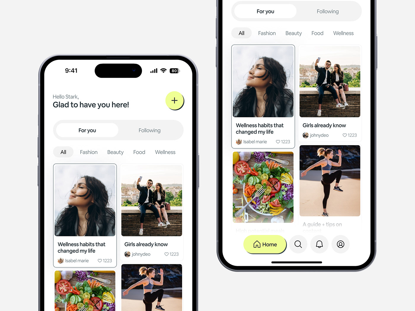 lifestyle Socialmedia mobileapp app ios android minimal modern Chat community