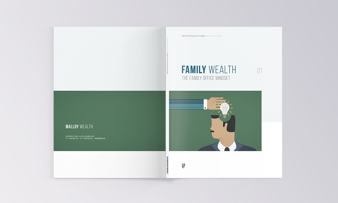report annual report wealth family illustrated report finance