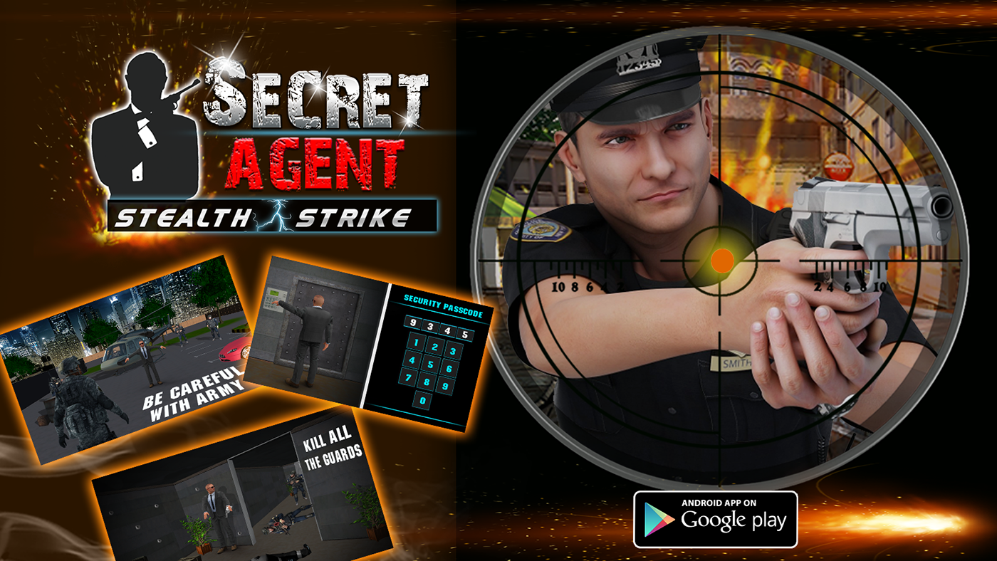 secret agent stealth strike 3d game