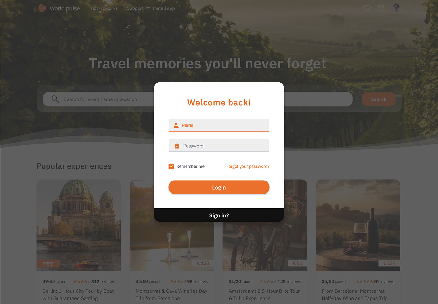 UI UI/UX Figma Booking Experience booking app booking website Web Design  Travel tours