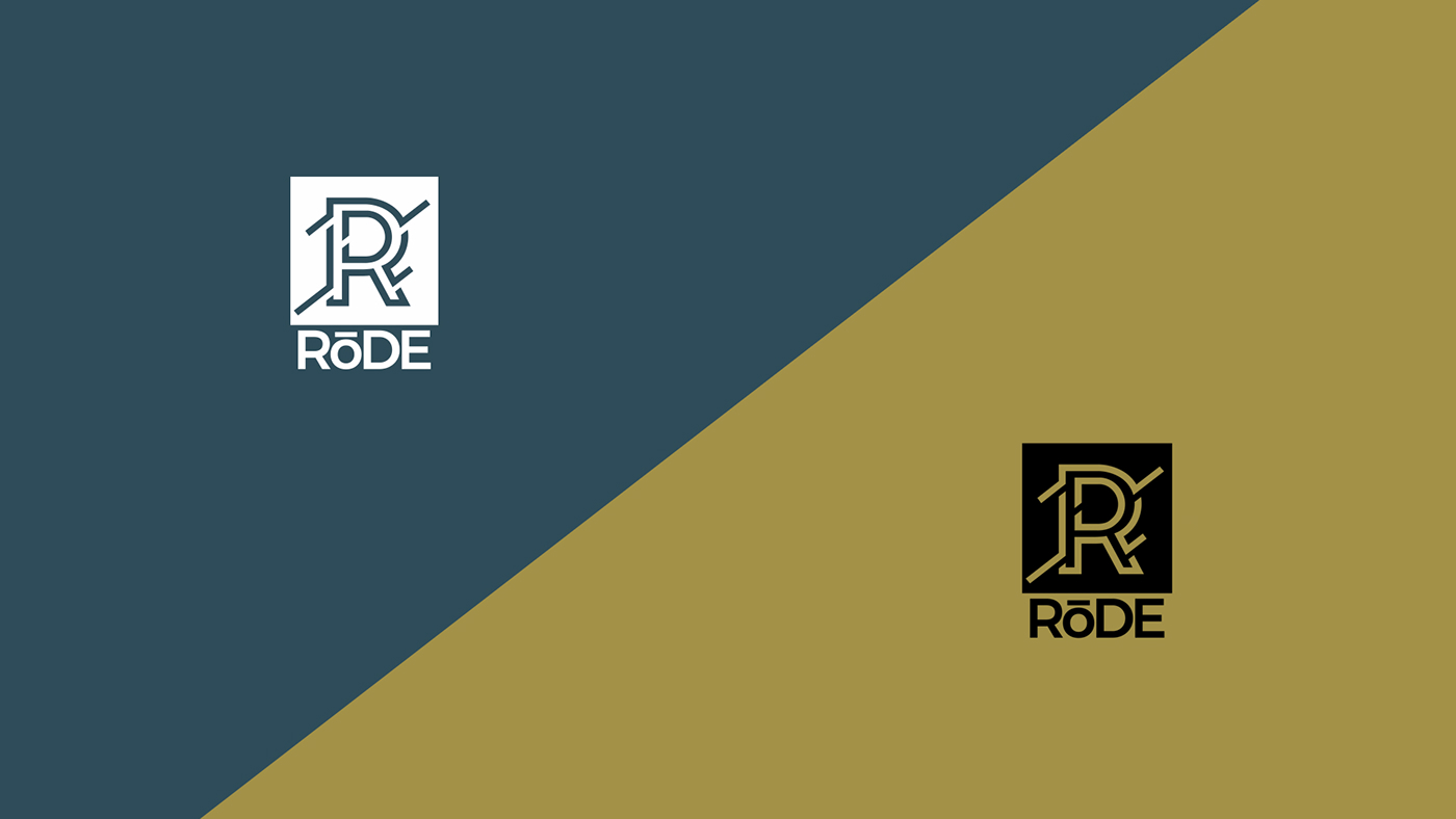 graphic design  Rode Studios Logo Design Identity System utah branding  motion graphics  Video Prodction