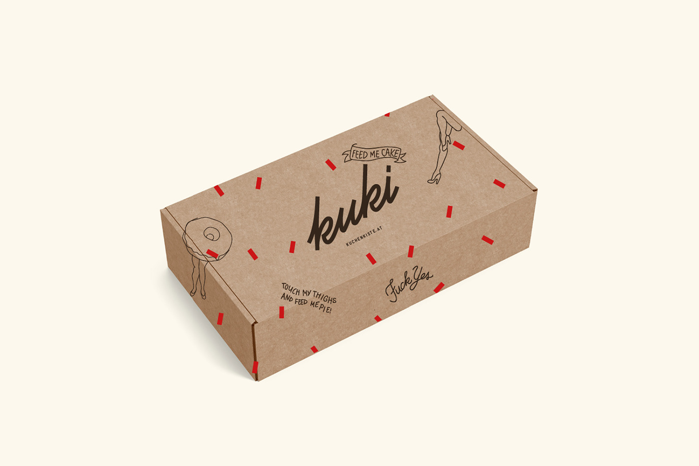 Kuki Kuchenkiste Packaging Design by Bureau Rabensteiner 