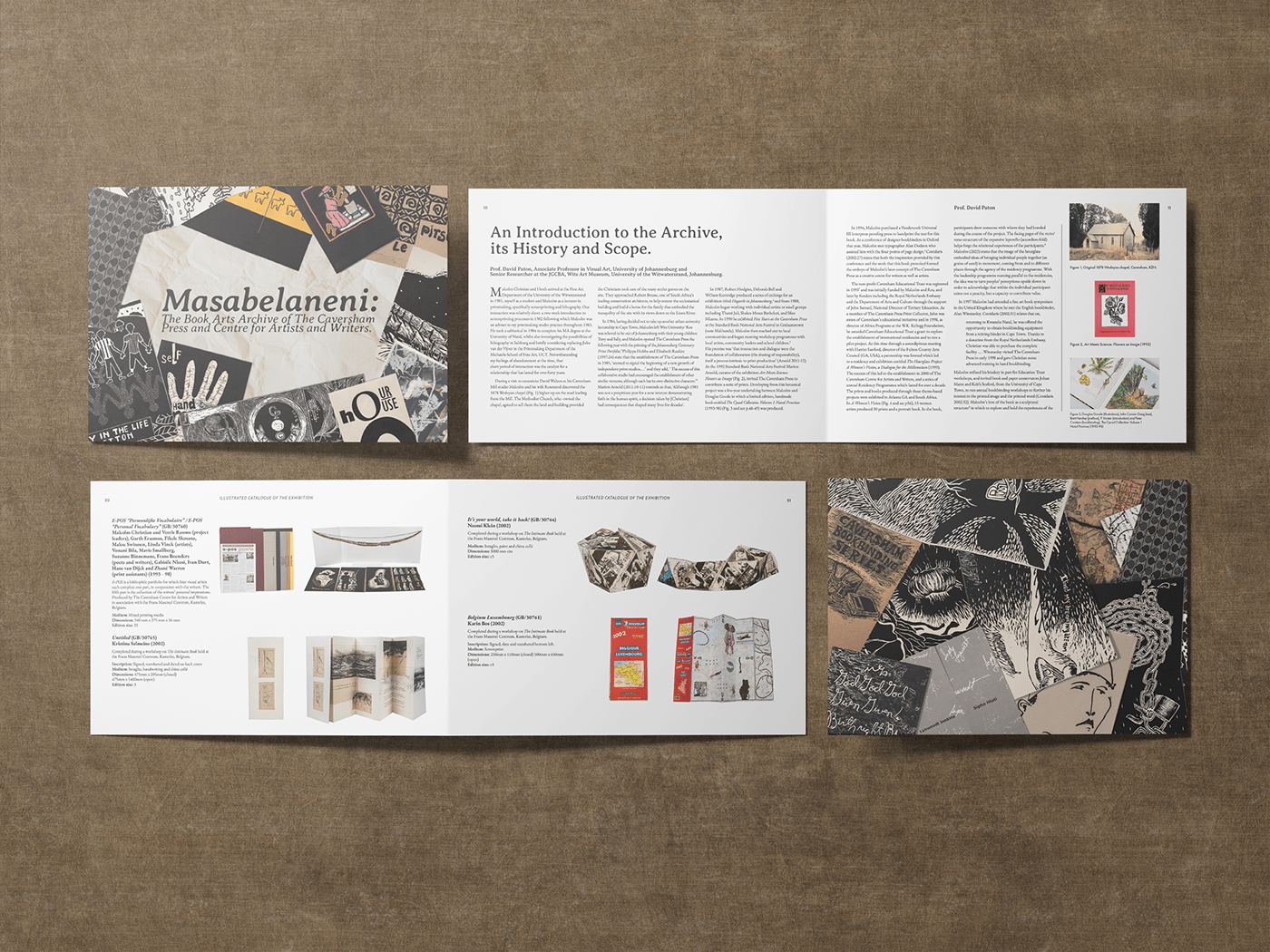 publication design design digital publication Layout editorial design  print typography   Catalogue Wits University  UJ