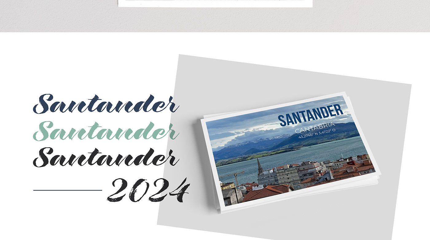 postales postcard design Graphic Designer españa spain santander Cantabria Photography  Fotografia