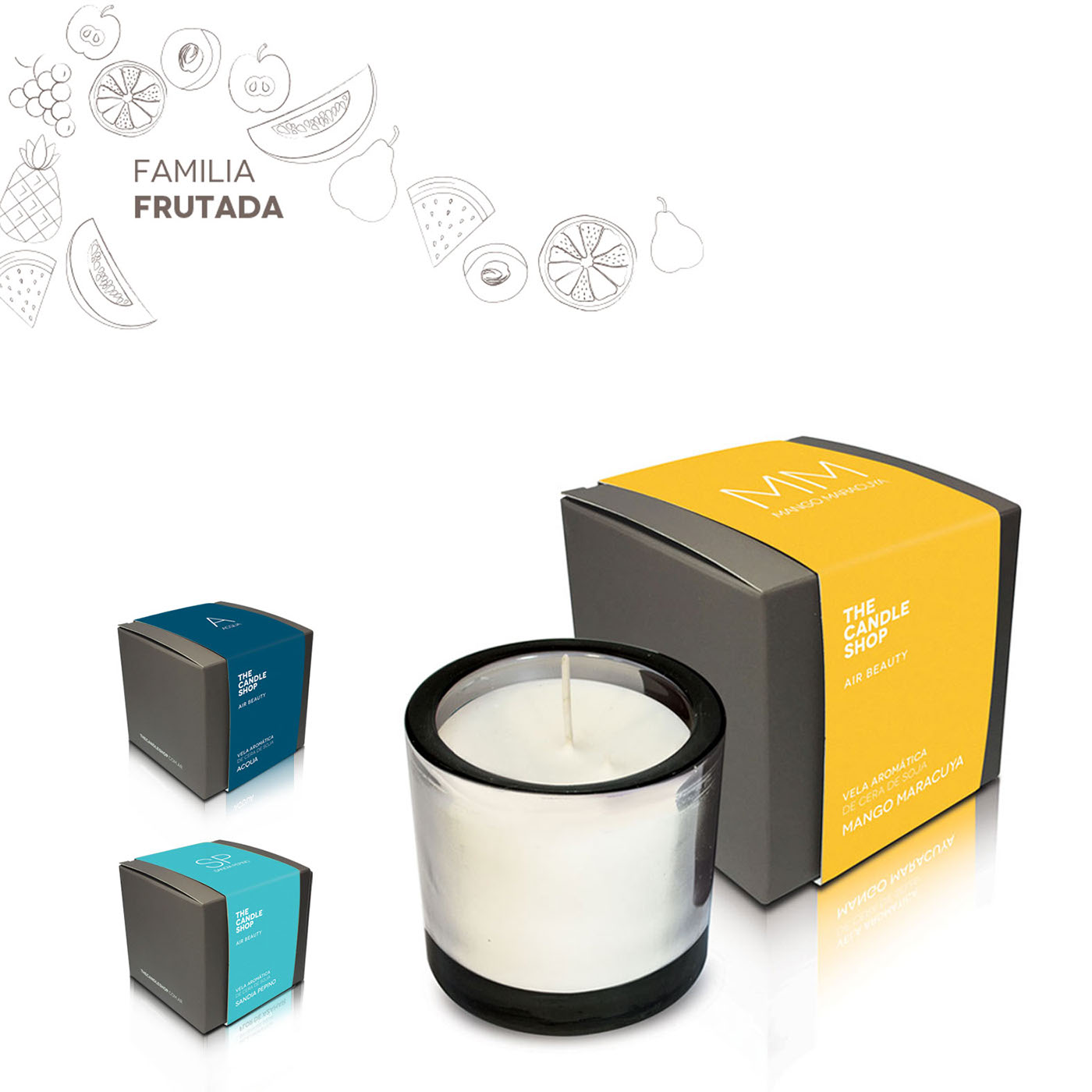 summer summer2018 candles citric frutada Herbácea   oriental Soy candle