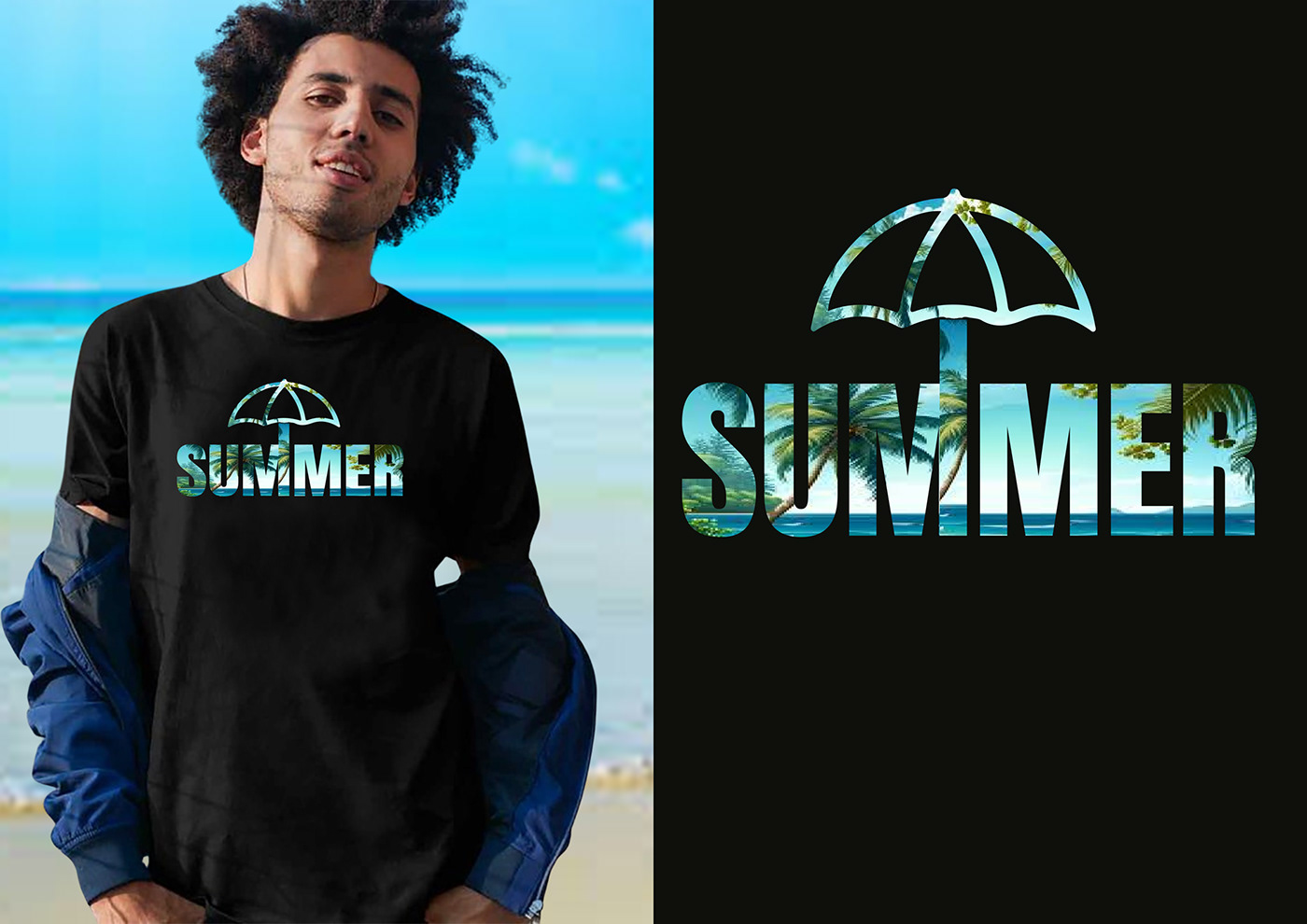 Summer T-shirt design tshirt T-Shirt Design apparel Fashion  beach summertime Clothing sea