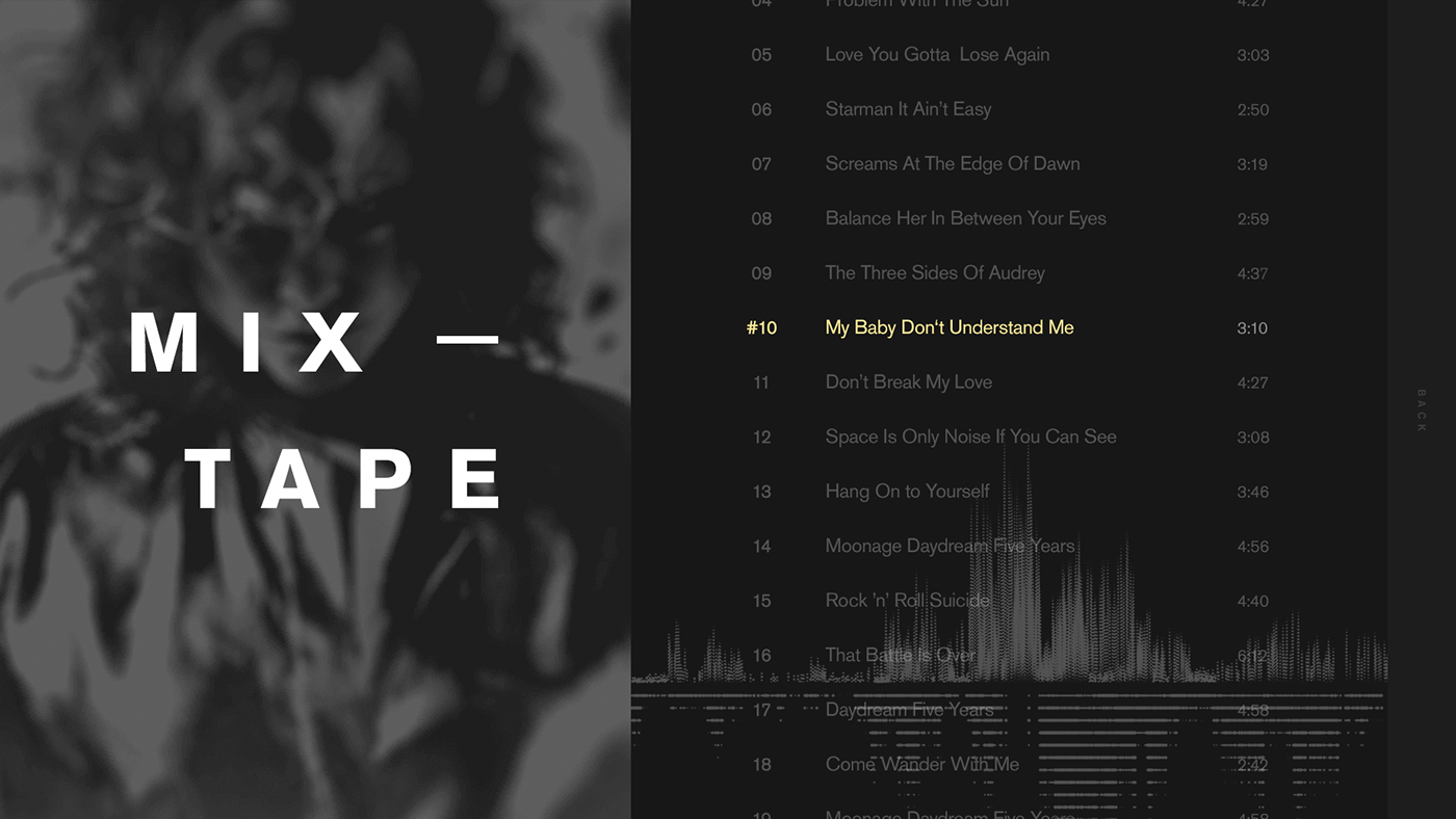 music concept typography   UI ux design Web creative red