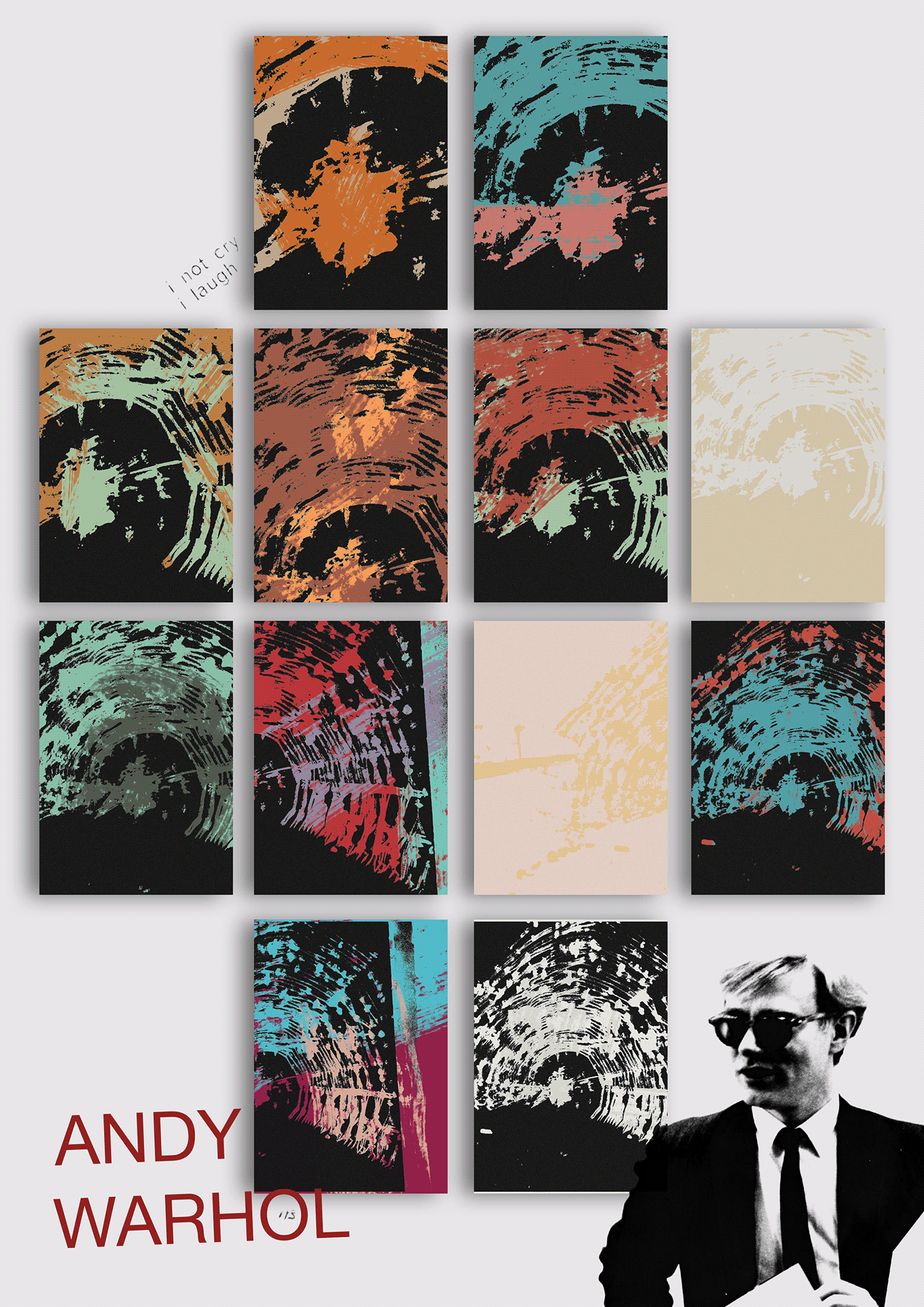 Andy Warhol ANDYWARHOL behun Exhibition  modern art one cent life pop art portrait popart posters tribute