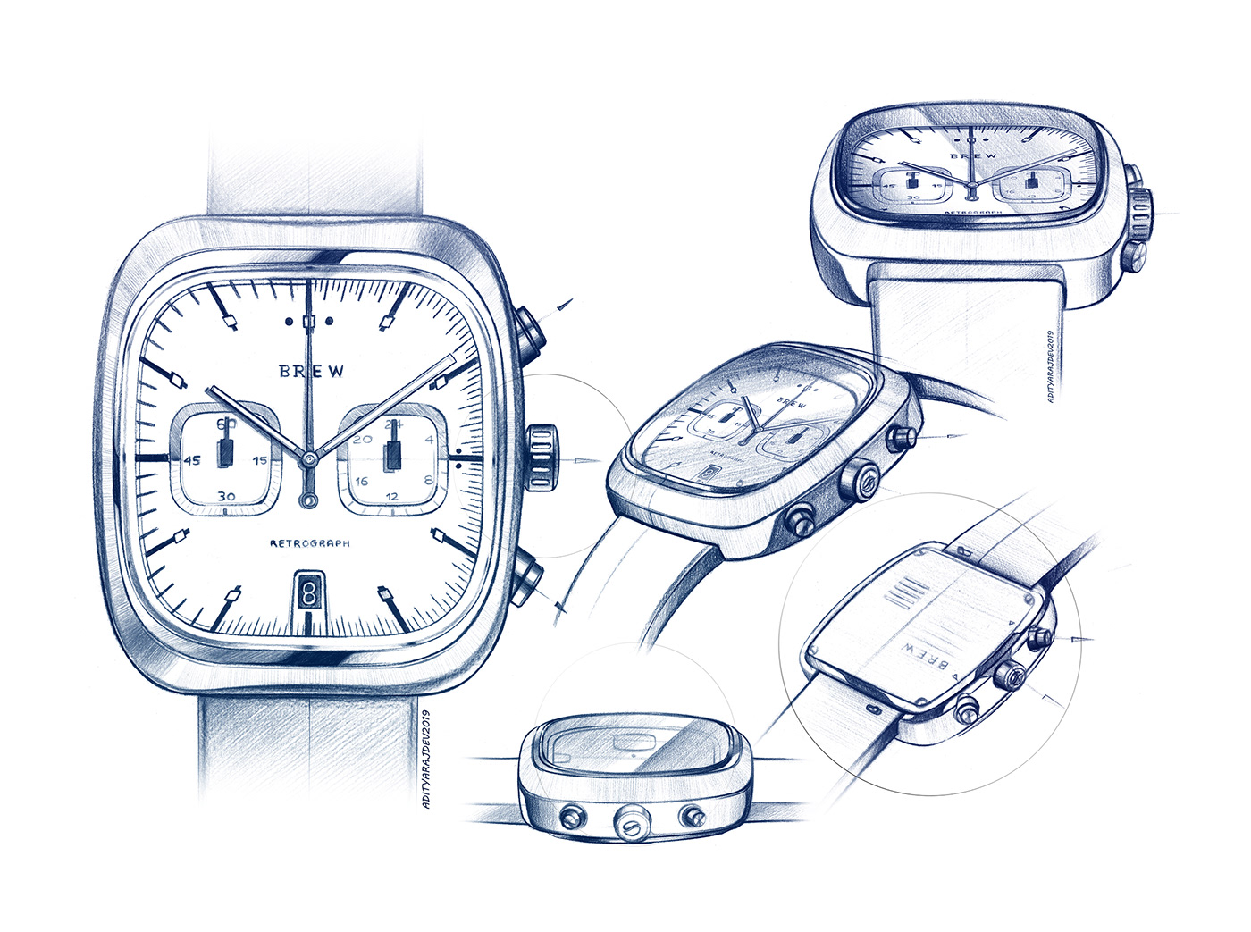 wrist watch wrist watches Watches watch pencil movements sketch sketches WatchDesign
