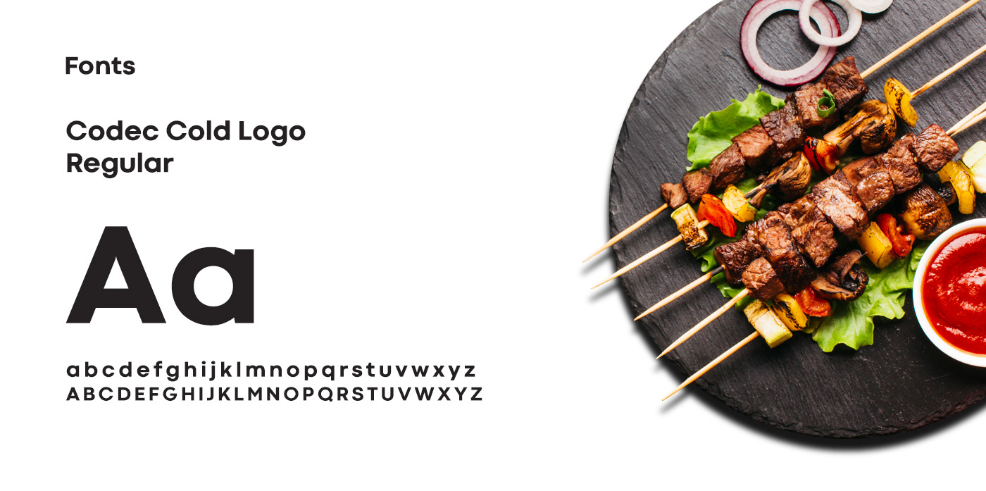 branding  logo Food  package service design concept red egyptian taste