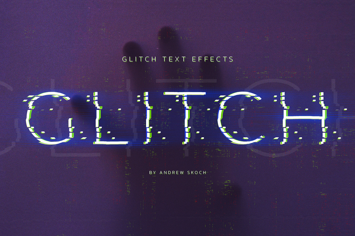 Glitch Glitch effect glitch logo glitch photoshop glitch text