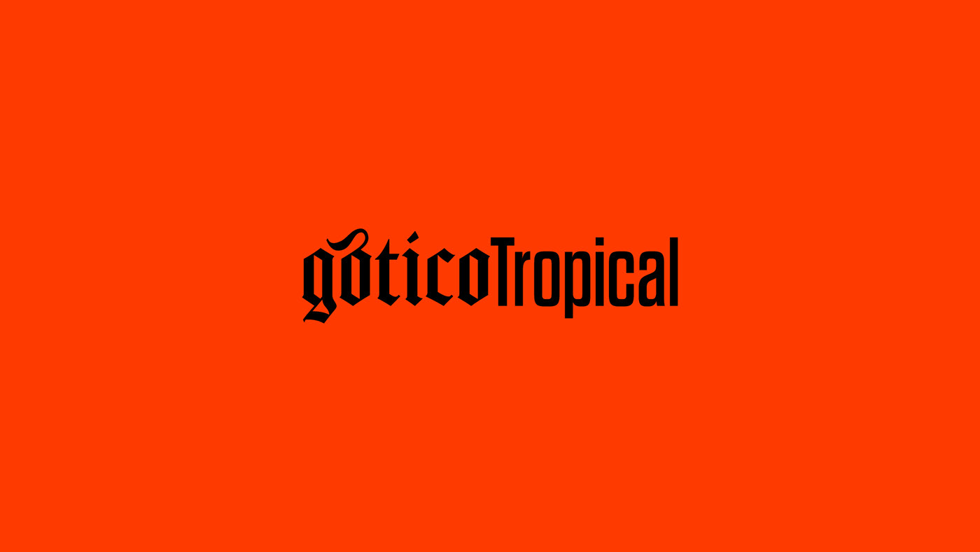 brand Film   gothic logo Tropical