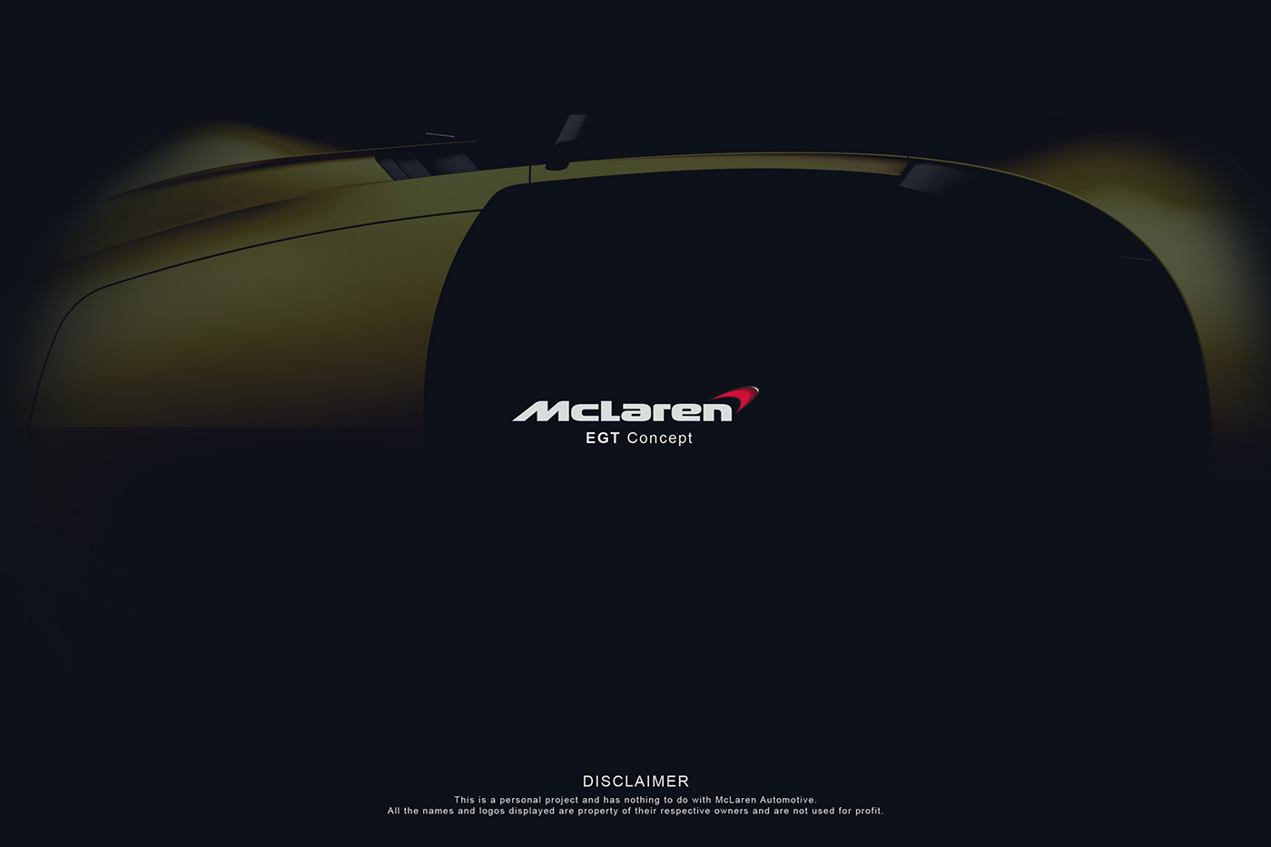 McLaren concept electric Automotive design gt coupe sports car future Aerodynamics EGT