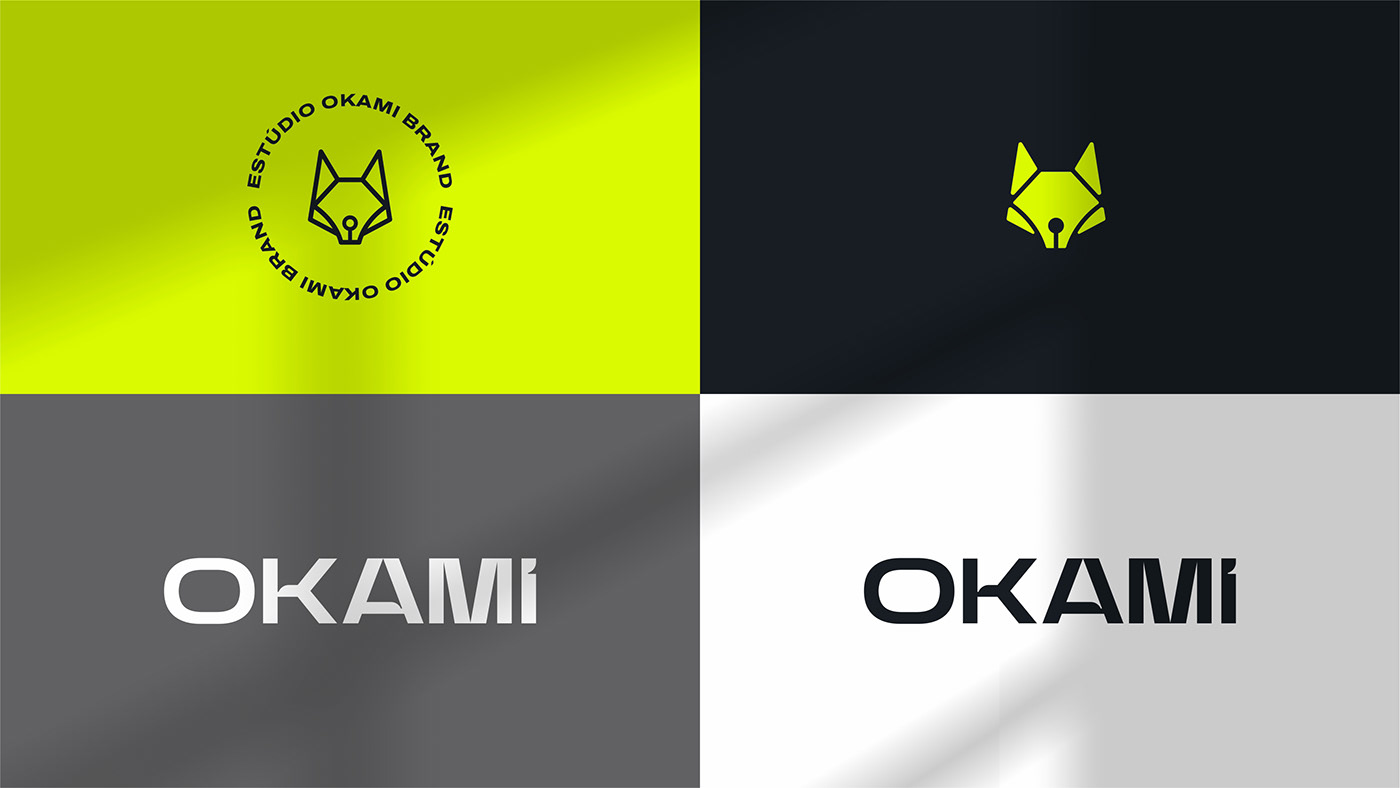 Logotipo Estúdio okami Brand