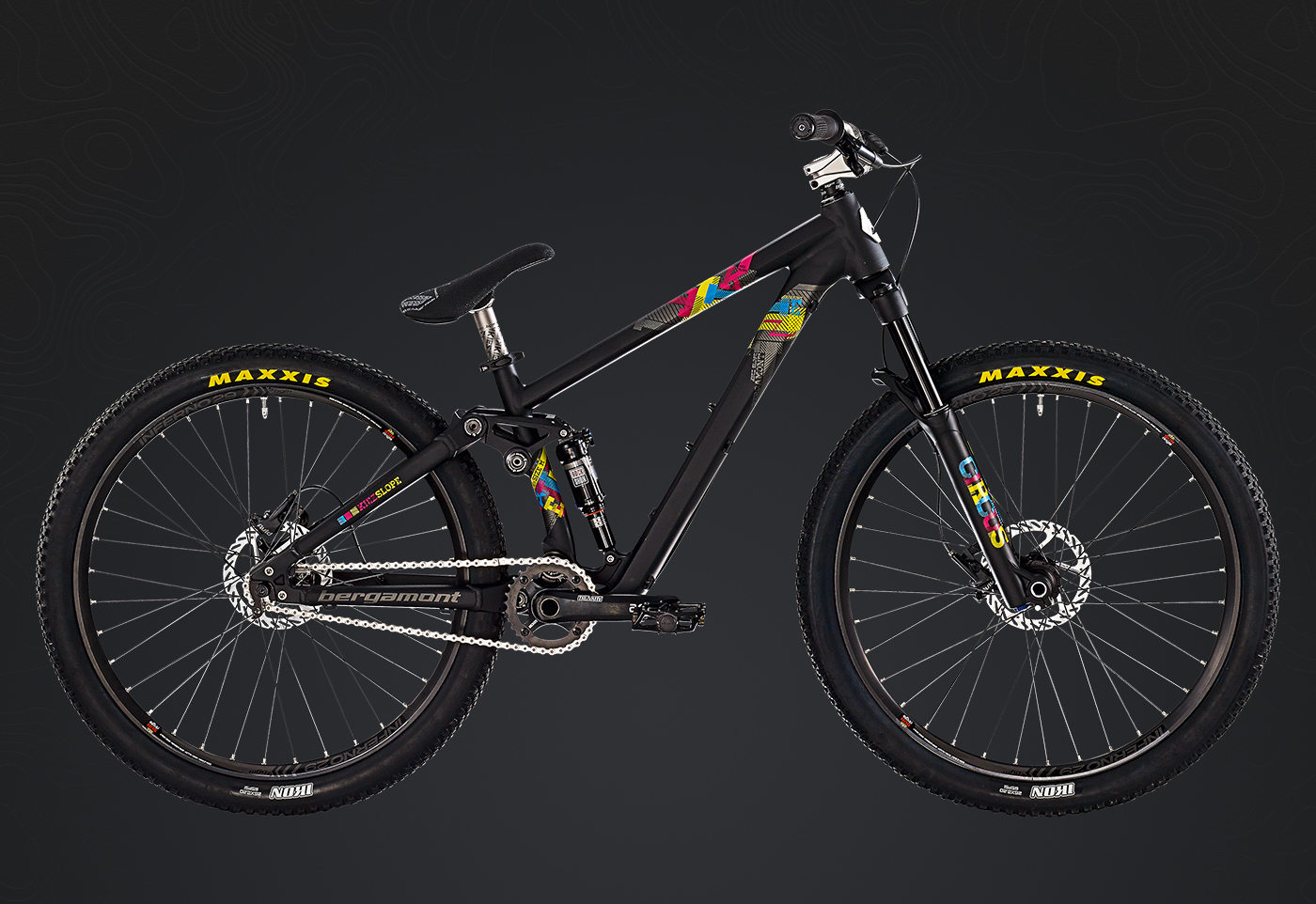 Bicycle bicycle decal design design MTB slopestyle Bergamont mountain bike mtb design mountain bikes design