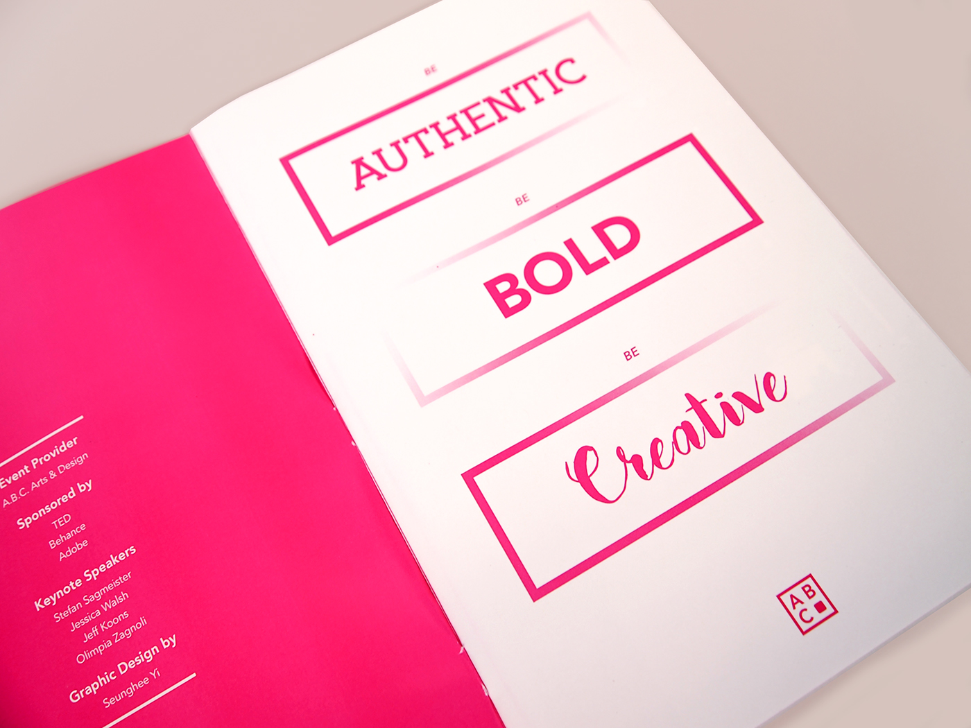 conference Confert conference branding branding set Collateral Poster Design booklet design type creative