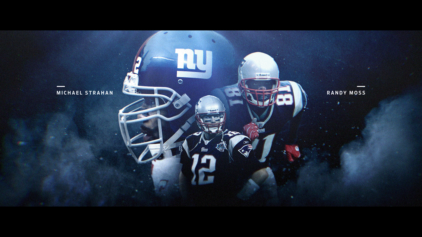 after effects american football design Documentary  football motion design motion graphics  tactile title design Tom Brady