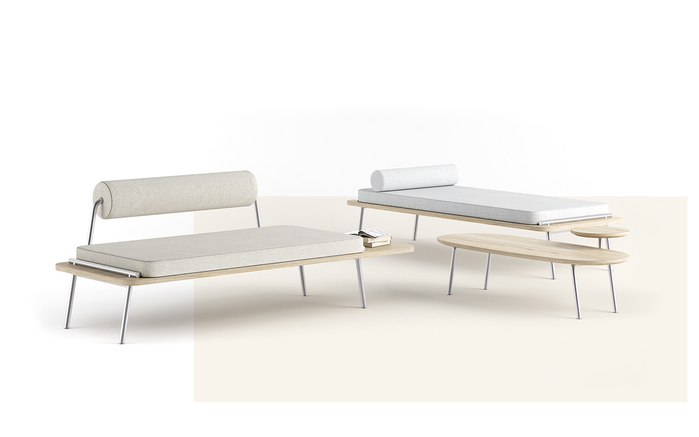 3D brand identity design furniture industrial design  research CGI moodboard Render sketch