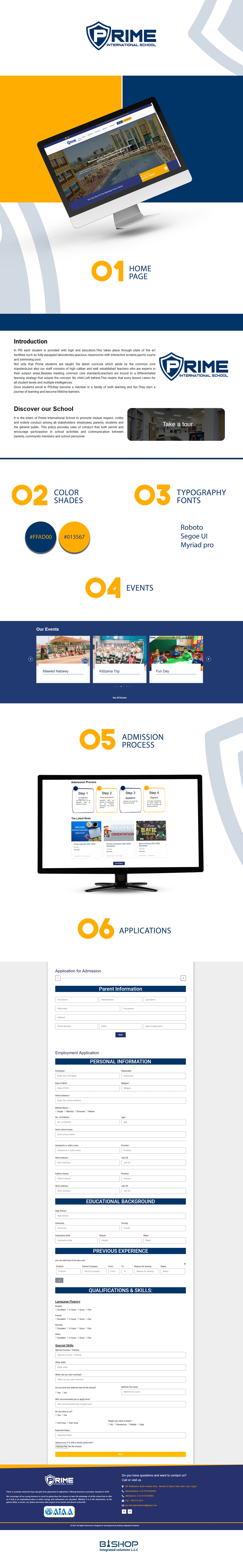 UI/UX Website Design
