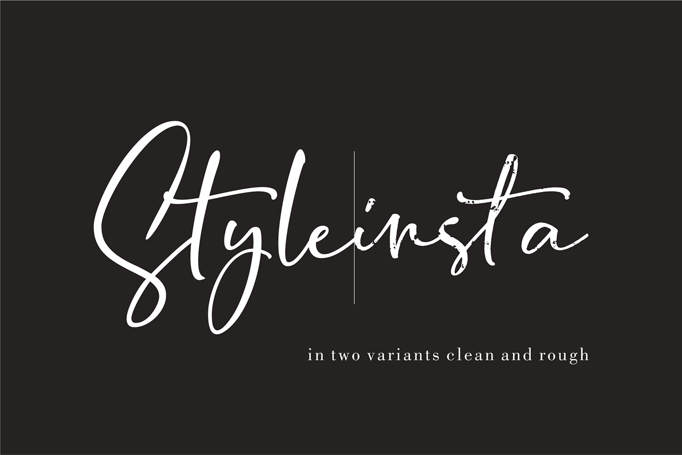 signature font bondisans redystudio Brush font Fashion font ligature font modern font