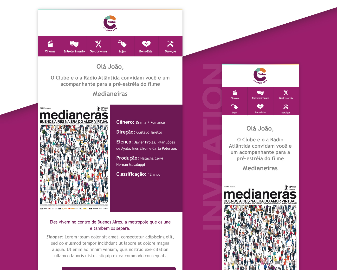 design Responsive mobile ux news newsletter content zh UI Webdesign