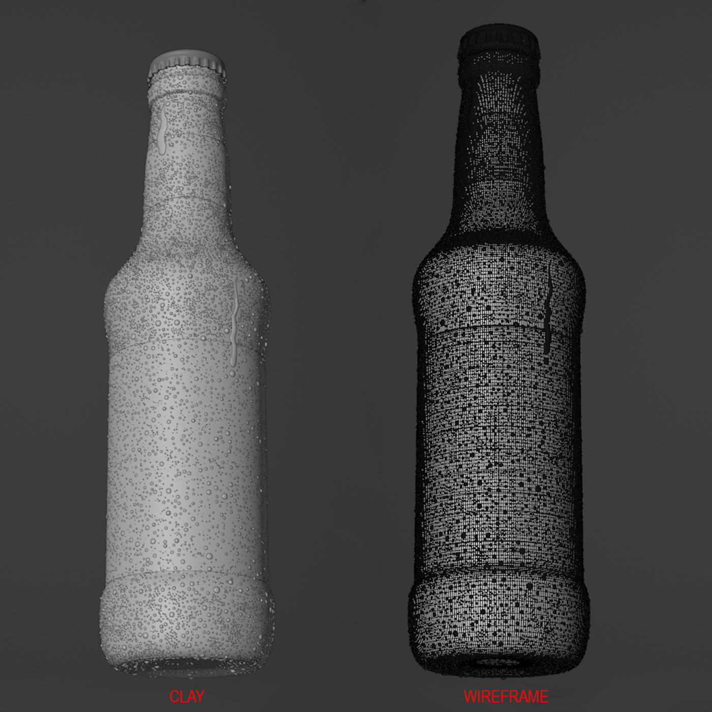 bottle Beer Packaging 3D blender blender 3d blender cycles modeling 3d modeling blender3d blendercycles