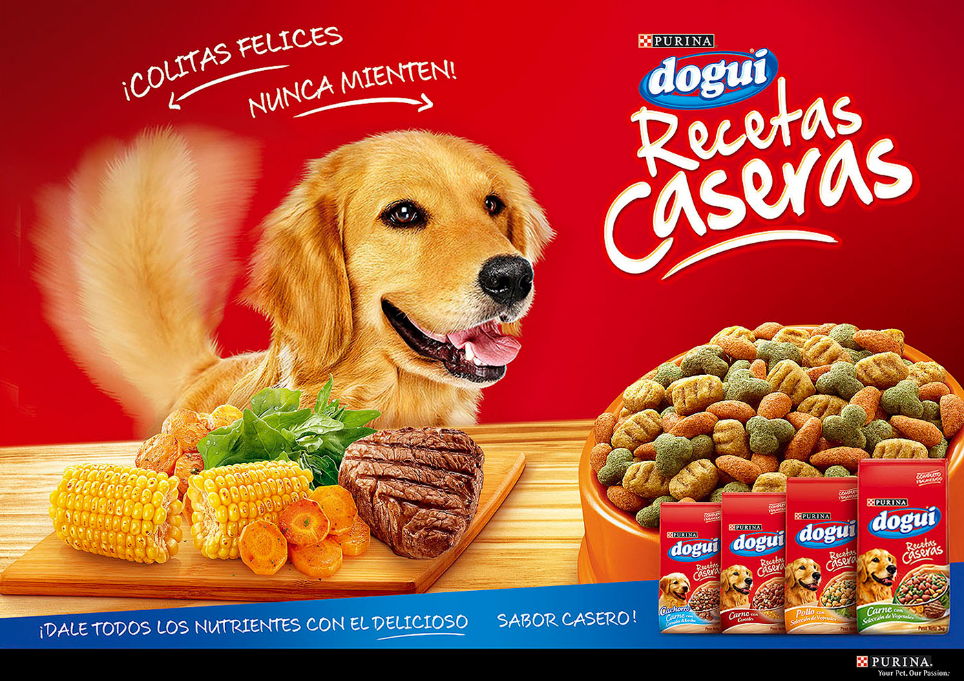photo retoucher digital image image fusion culinary photography Photography for Packaging creative retouch Image Composition Estudio Bê dog nestle