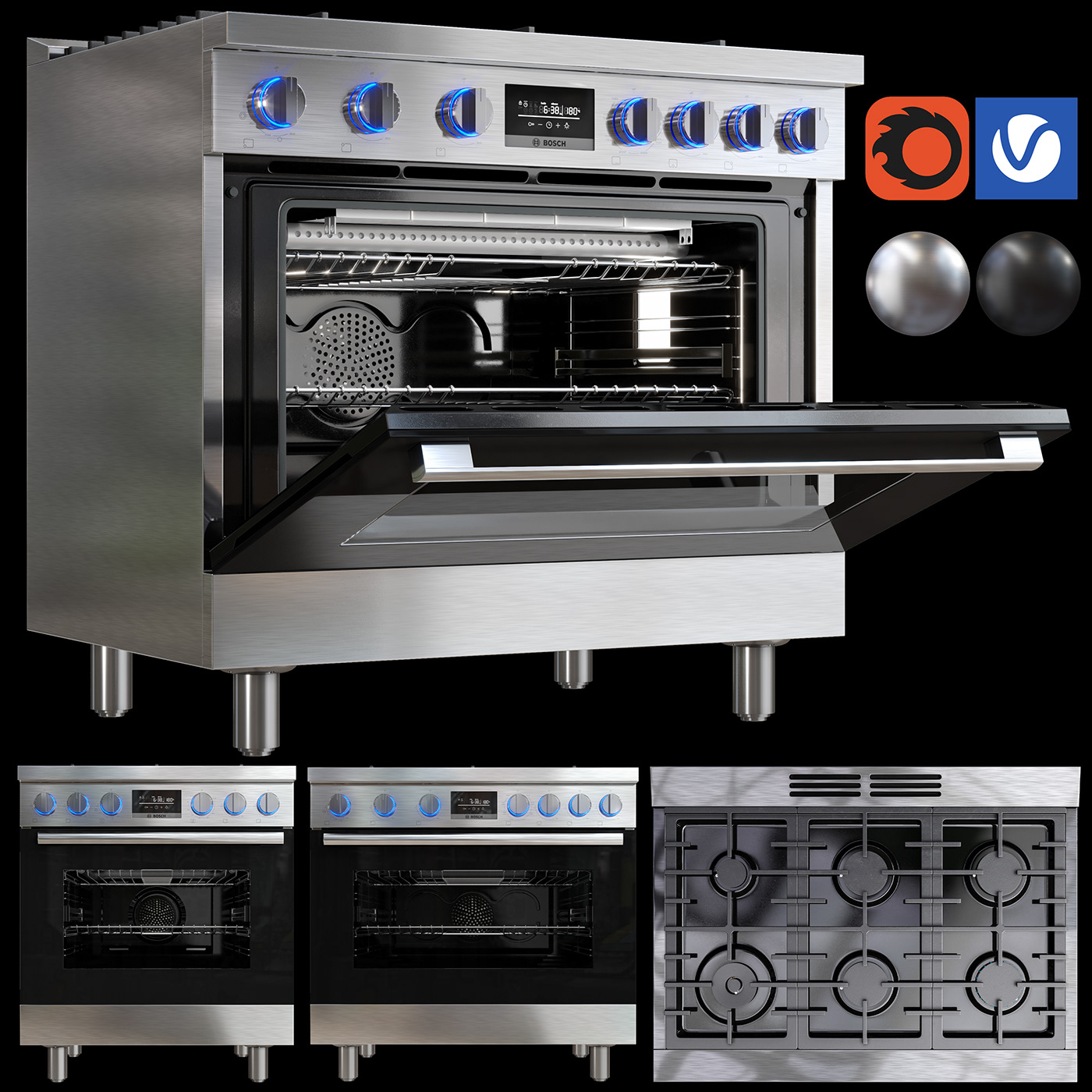 kitchen range product design  interior design  3ds max vray рендер corona render  architecture corona