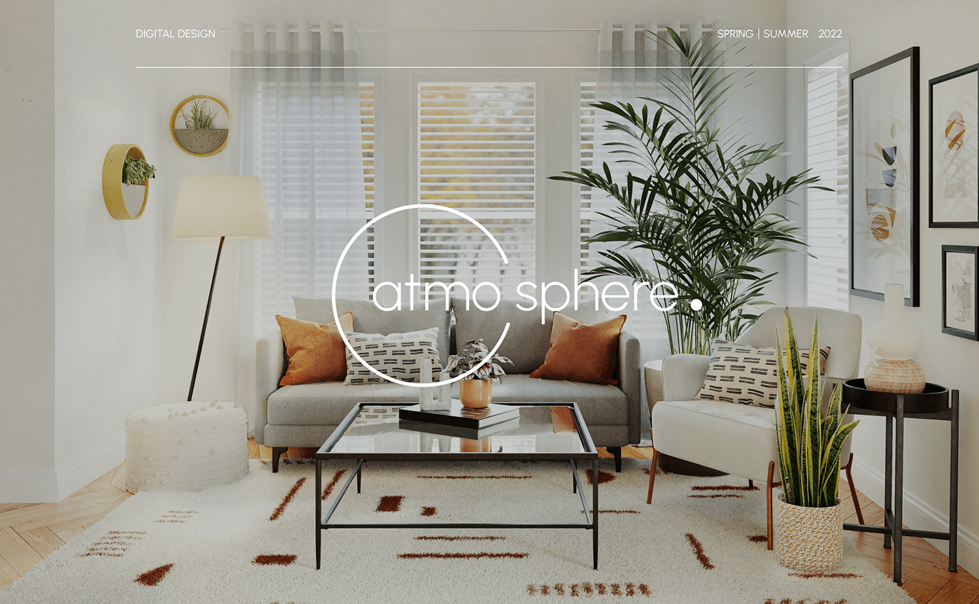 UI/UX store furniture online store minimal Style design golden modern Balck and white